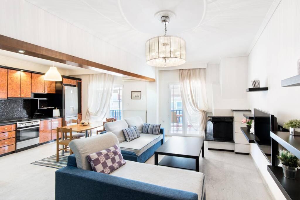 Seafront 2 Bedrooms Apartment Nea Iraklia Exteriér fotografie
